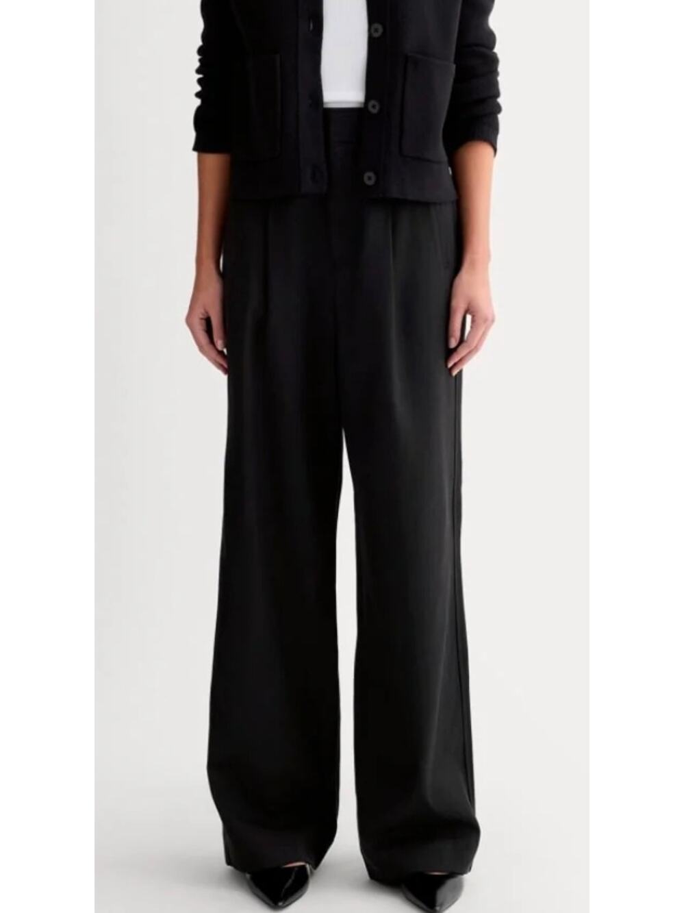 Everlane The Draper Pleated Plant Size 14L NWT
